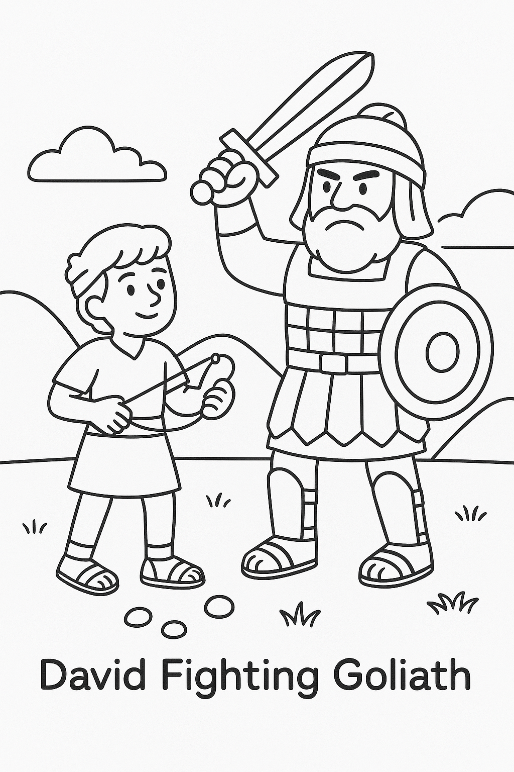 David and Goliath version 3