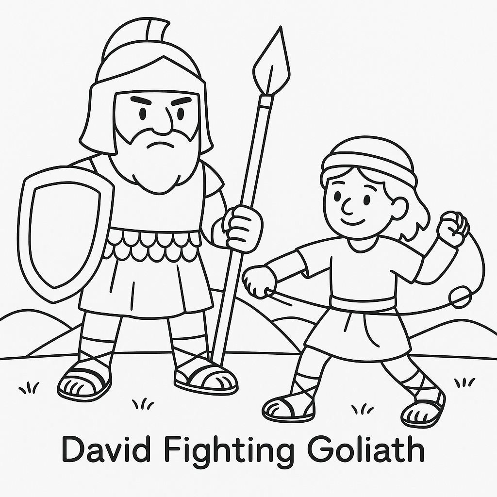 David and Goliath version 4