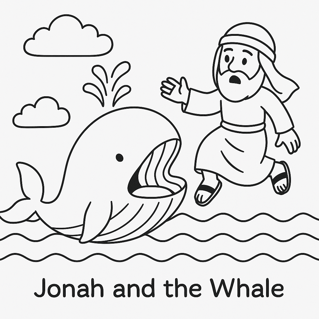 Jonah and the whale version 2
