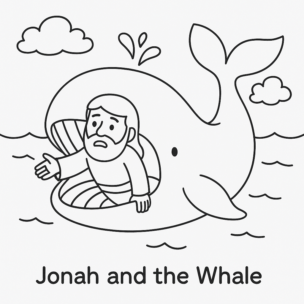 Jonah and the whale version 3