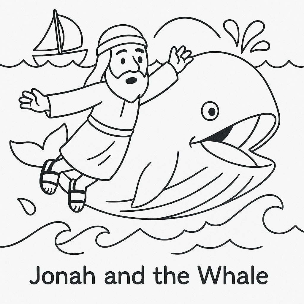Jonah and the whale version 4