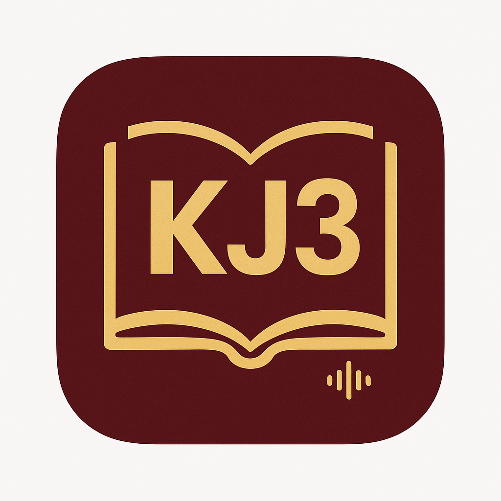KJ3 Bible Reader App Screenshot