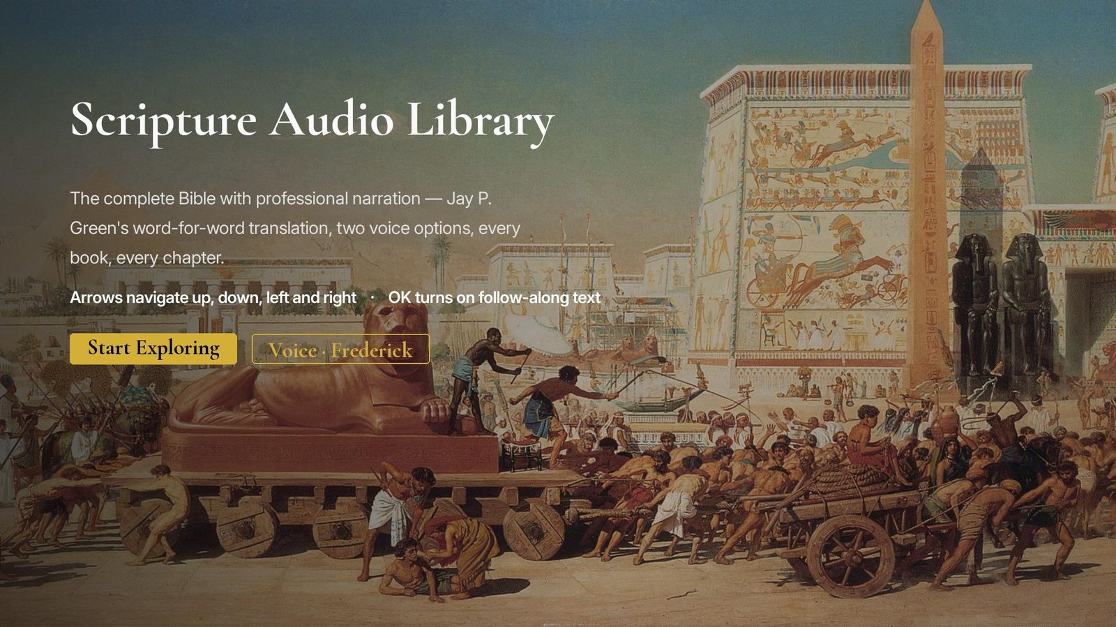 Bible on Audio on Roku